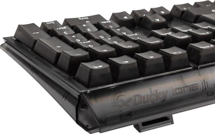 Produktbild Ducky One 3 Aura Black Gaming Tastatur, RGB LED - MX-Speed-Silver (DE, Kabelgebunden)