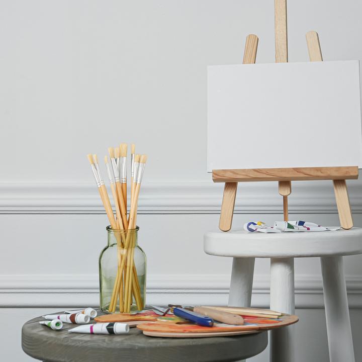 Actual product image Relaxdays 20-piece bristle brush set (17 mm)