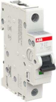 Actual product image ABB STOTZ-KONTAKT Miniature circuit breaker S201-K20 K20A 1 pole 6kA