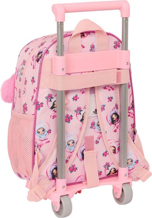Image du produit Surprise! Sac à dos scolaire à roulettes Na!Na!Na! Surprise Fabulous Rose 28 x 34 x 10 cm