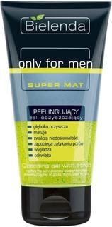 Bielenda Only For Men Super Mat Peeling Cleansing Gel 150Ml (Gel, 150 ml)