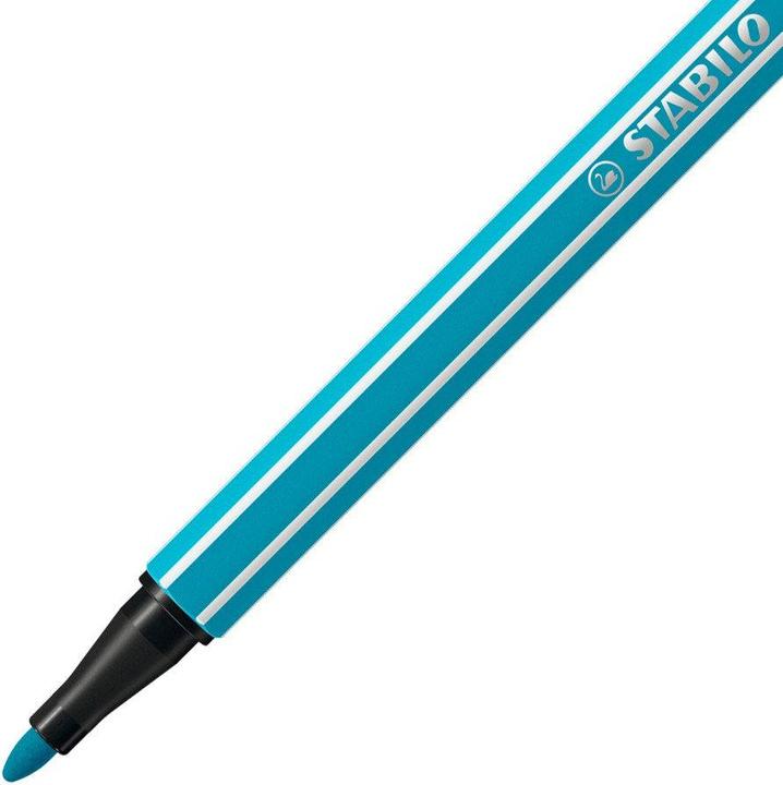 Produktbild STABILO Pen 68 Premium-Filzstift (Hellblau, 1 x)