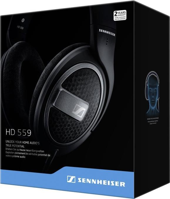 Immagine prodotto Sennheiser HD 559 (Nessuna soppressione del rumore, Cablato)
