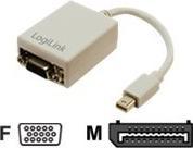 Actual product image LogiLink Mini DisplayPort to VGA (Mini DP, 9 cm)