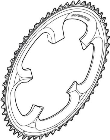 Produktbild Shimano Extérieur DURA-ACE 7900 Double (52)
