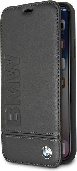 Actual product image BMW Signature Logo Series Leather Bookcover Case (Apple iPhone X, Apple iPhone XS)