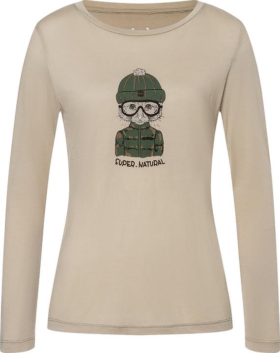 Super Natural Women's Snow Cat L/S (XL)
