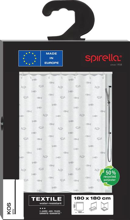 Produktbild spirella Kos (180 x 180 cm)