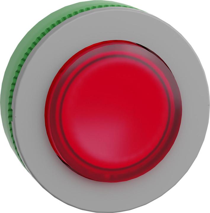 Produktbild Schneider Electric Leuchtdrucktaster, Front, vorstehend, ZB5FW143C0