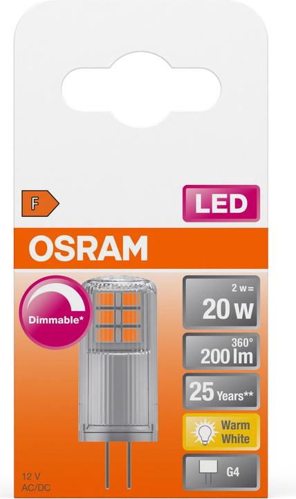 Produktbild Osram Led Pin (G4, 2 W, 200 lm, 1 x, F)