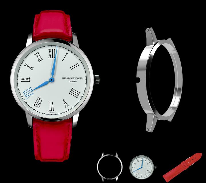 Hermann Kobler Lugano W-SS-FL (40.50 mm)