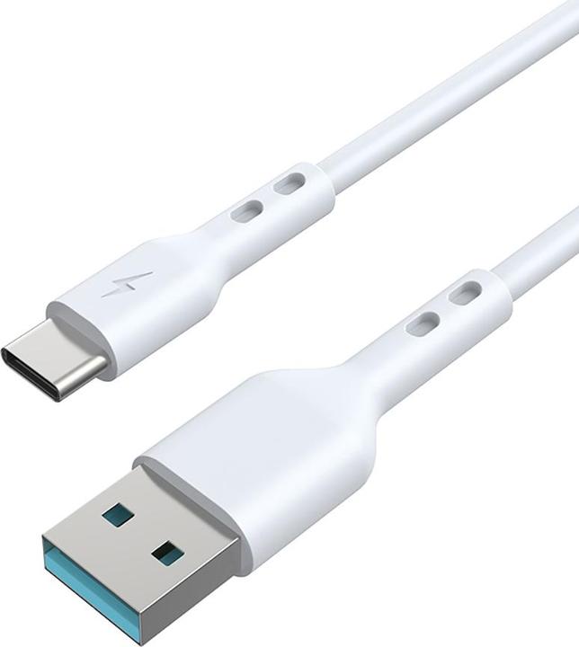 Produktbild Bwoo 3A Kabel BO-X172C USB-A zu USB-C 1m weiss (1 m, USB 3.2 Gen 1)