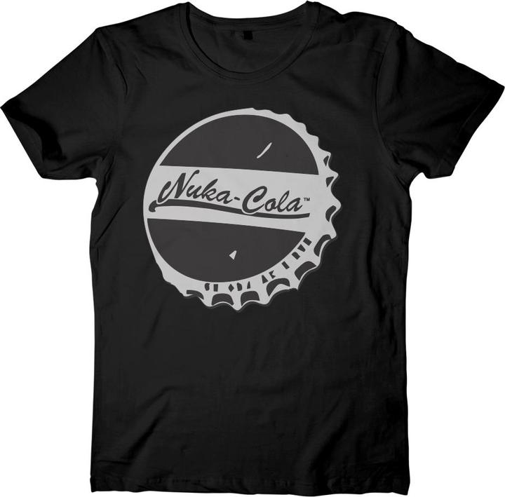 Immagine prodotto Difuzed Fallout - Nuka-Cola nera - Maglietta a maniche corte da uomo - S (S)