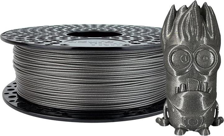 Actual product image AzureFilm PLA filament, 1.75mm, 1kg, anthracite (PLA, 1.75 mm, 1000 g, Grey)