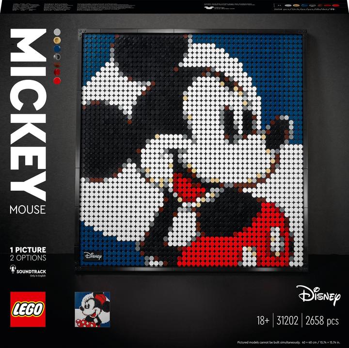 Produktbild LEGO Mickey Mouse (31202, LEGO DC, LEGO Art)