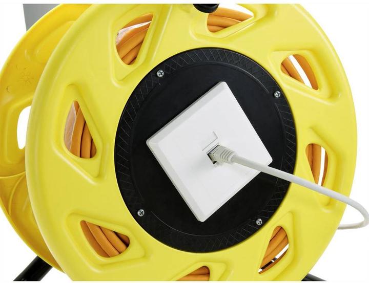 Produktbild Renkforce Netzwerk-Kabeltrommel CAT 7A S/FTP RJ 45 90 m (S/FTP, CAT7a, 90 m)
