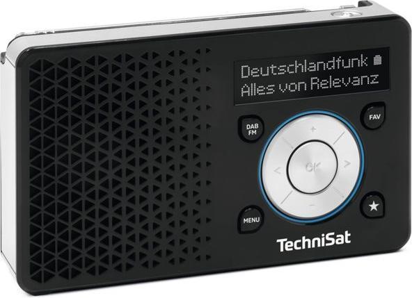 Produktbild TechniSat DigitRadio 1 ASA schwarz/silber (UKW, DAB+)