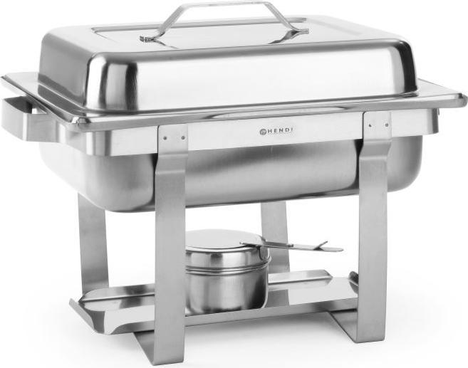 Actual product image Hendi Chafing Dish GN 1/2 Stainless steel 4,5 l Economic