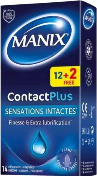 Actual product image Manix Contact Plus Präservative 12 Stk (12 pcs.)