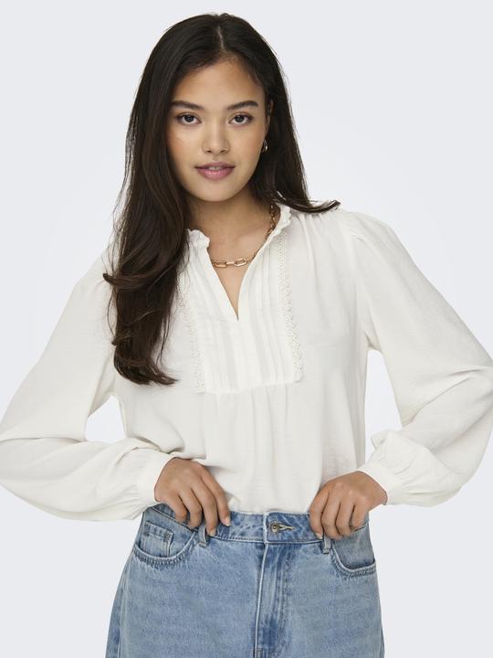 Immagine prodotto JdY Vestibilità regolare Scollo a V Taglio voluminoso delle maniche Top Top (XL)