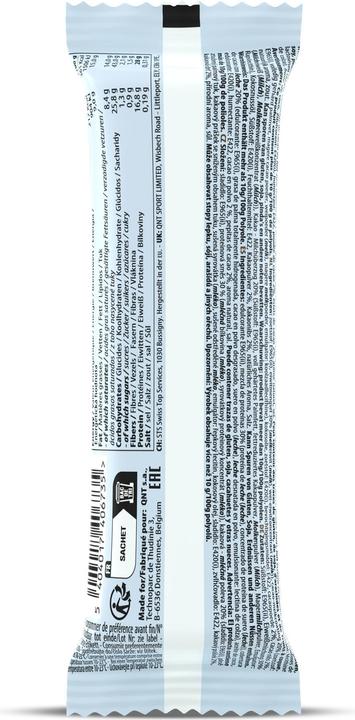 Valeurs nutritives et ingrédients QNT Milkii Protein Bar 12x60g (Brownie, 12 pcs, 720 g)