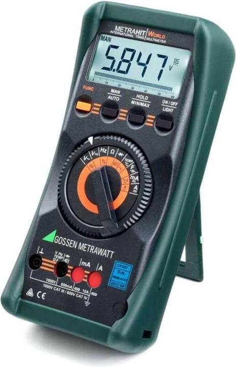Actual product image Gossen Hand Multimeter digital Metraw (CAT III 1000V, CAT IV 600V)
