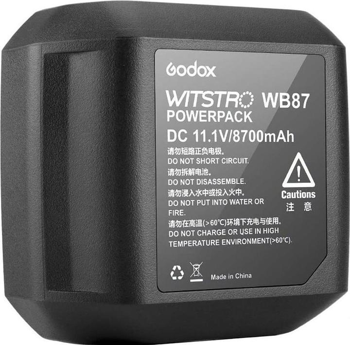 Actual product image Godox WB87 Battery, for AD600 series