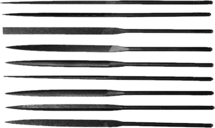 Productafbeelding Dick Precisie-naaldvijlen 160 mm snede 2 platte stompe (Cut 2, 160 mm)