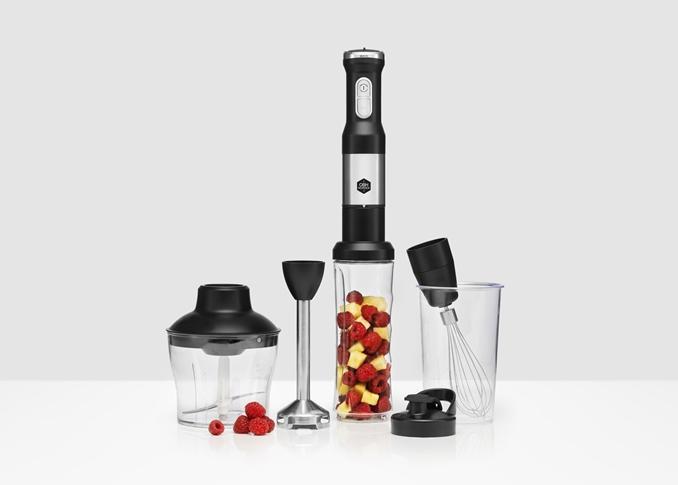 Image du produit OBH Nordica 7713 Mixeur 0,7 l Purée 850 W Noir, acier inoxydable