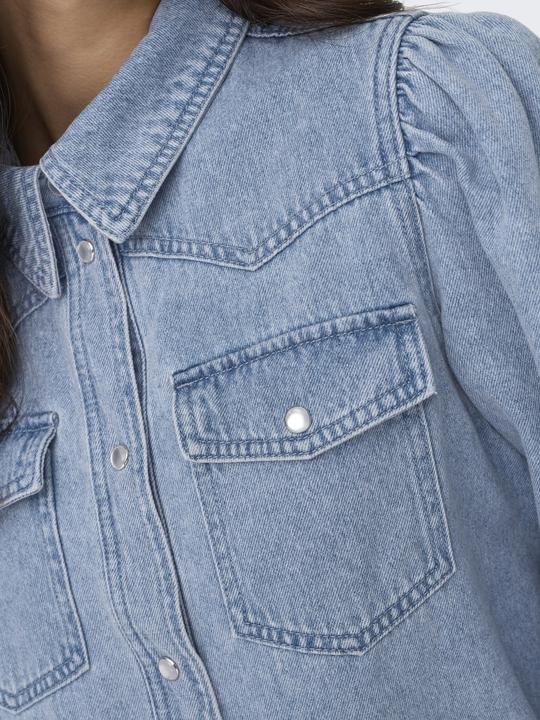 Immagine prodotto Only Camicia loose fit colletto maniche a sbuffo camicia denim (XS)