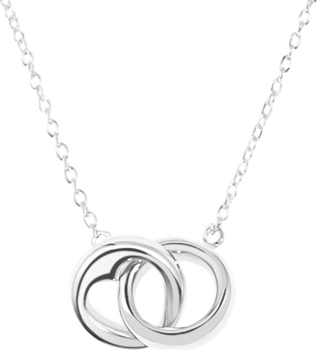 Produktbild S.Oliver Halsschmuck für Damen, 925 Sterling Silber | Herz (925er Silber, 42 cm)