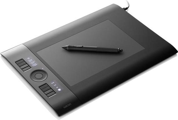 Actual product image Wacom Intuos4 M A5 Wide, graphics tablet, German version (5080 lpi)