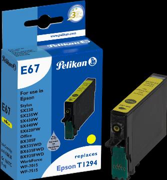 Produktbild Pelikan Tinte kompatibel yellow Orig.Nr. T129440PEL (Y)