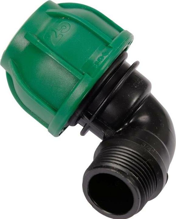 Image du produit Toya Flo Elbow pour les tubes PE 90st. GZ 25mm x 3/4' 'pour les installations d'eau