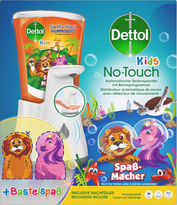 Actual product image Dettol Kids No-Touch (Liquid soap, 250 ml)