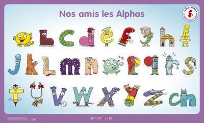 Image du produit Nos amis les Alphas : 4-6 ans, GS-CP (Français, Collectif, 2022)