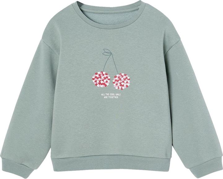 Produktbild Vertbaudet Mädchen Sweatshirt mit Print Basics (128)