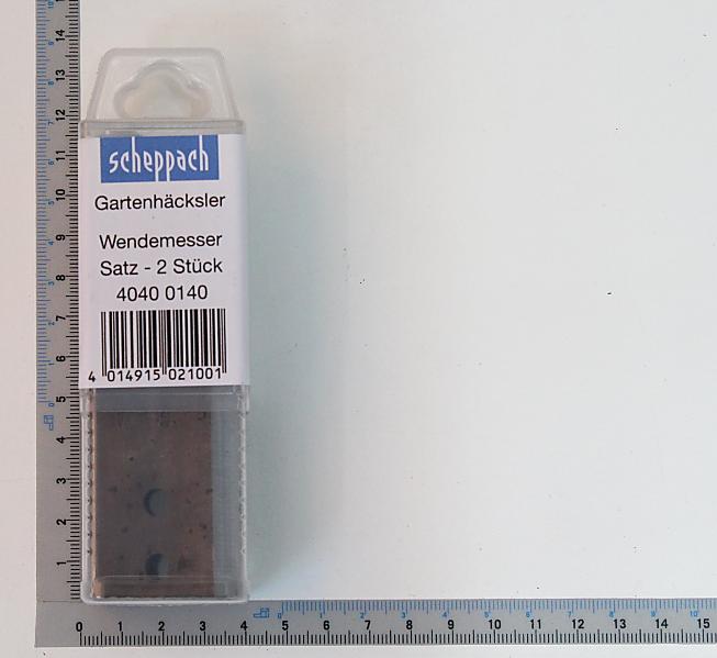 Produktbild Scheppach Wendemesser zu GW/GWS400/400B/Biostar 3000