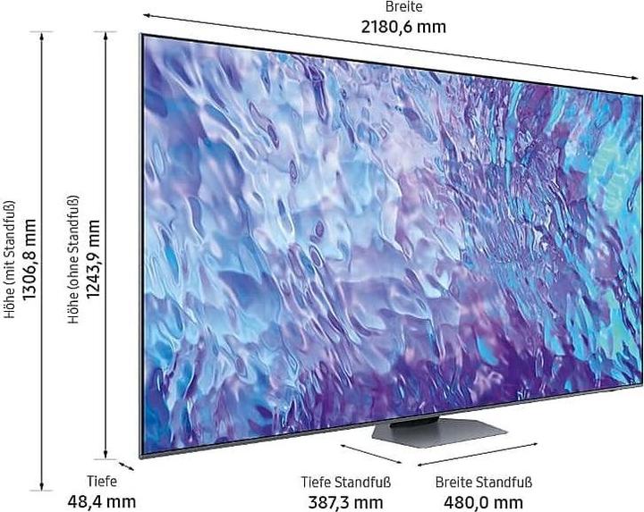 Produktbild Samsung GQ98Q80CAT (98", Q80C, QLED, 4K)