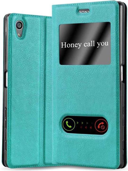 Actual product image Cadorabo Book with View double window cover (Sony Xperia Z5 Premium)