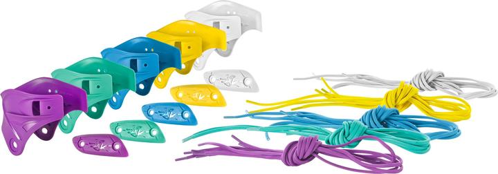 Actual product image Powerslide Cuffs/protectors/laces set suitable for ImperialEvo,Pro,Cruiser teal 43-46 (