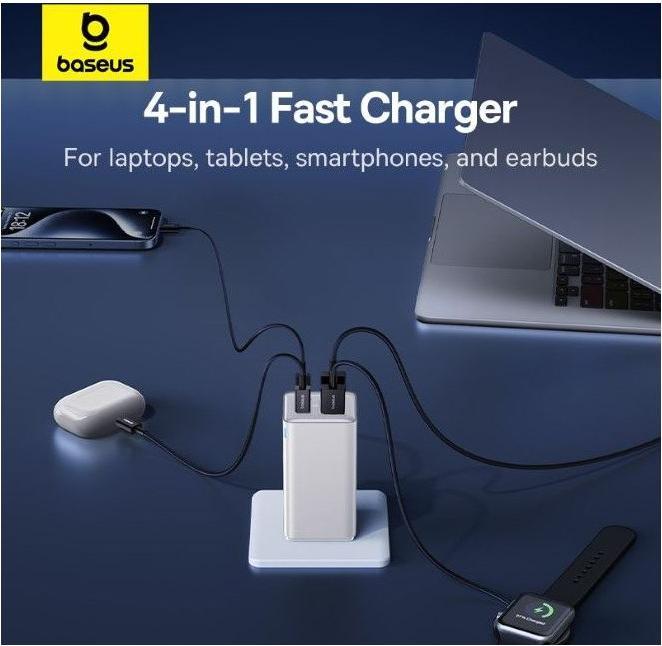 Actual product image Baseus GaN6 Pro Fast Wall Charger Charger (100 W)