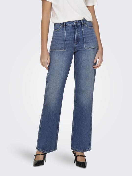 Immagine prodotto JdY JDYMAYA JEANS A VITA ALTA DNM NOOS Jeans a taglio largo (32)