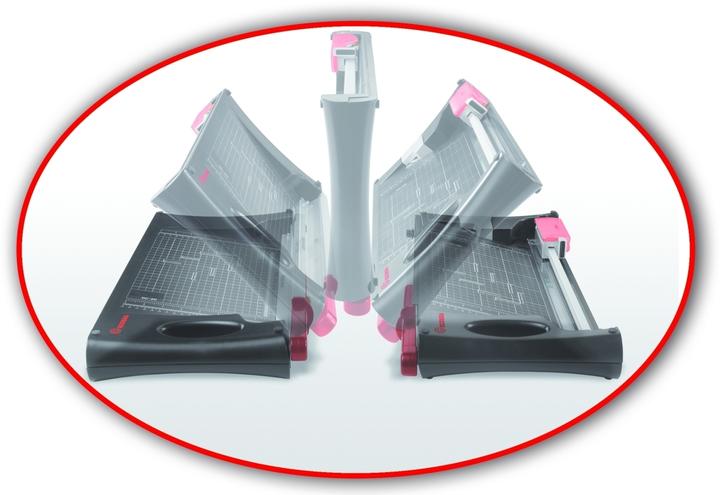 Produktbild Ecobra Dual-Schneidemaschine Tischgrösse mm: 520 x 270 x 70, Schnitthöhe: max. 1,0 mm, Gewicht: 2,28 kg (10 Blätter, A4)