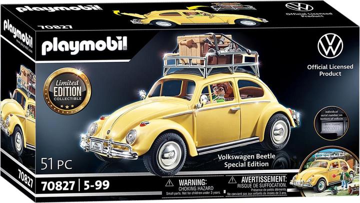 Image du produit Playmobil Coccinelle Volkswagen - Edition spéciale (70827, Voiture populaire Playmobil)