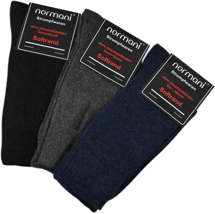Actual product image Normani 6 pairs of comfort socks with soft edge (pack of 6, 47 - 50)