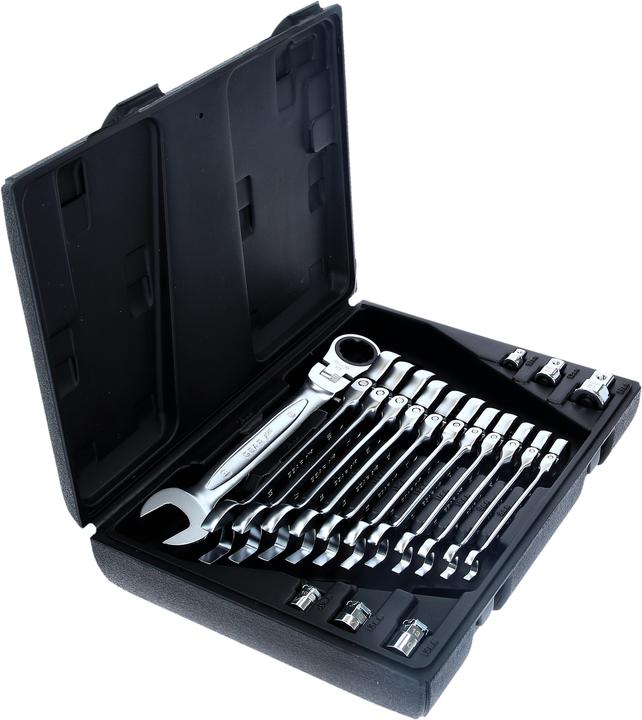 Actual product image KS Tools GEARplus® Joint Ratchet Combination Wrench Set 50 (19 mm)