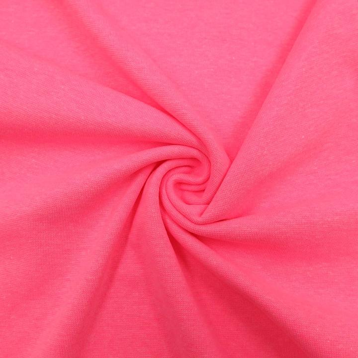 Produktbild Stoffrestposten Feinripp Bündchen - Neon Pink