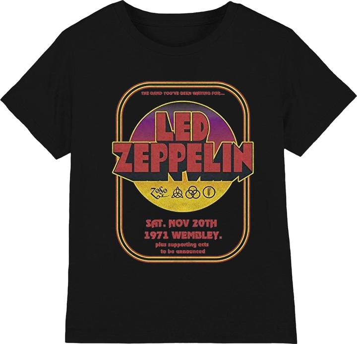Led Zeppelin 1971 Wembley TShirt
