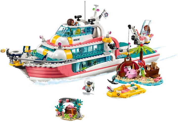Image du produit LEGO Bateau de mission de sauvetage (41381, LEGO Friends)
